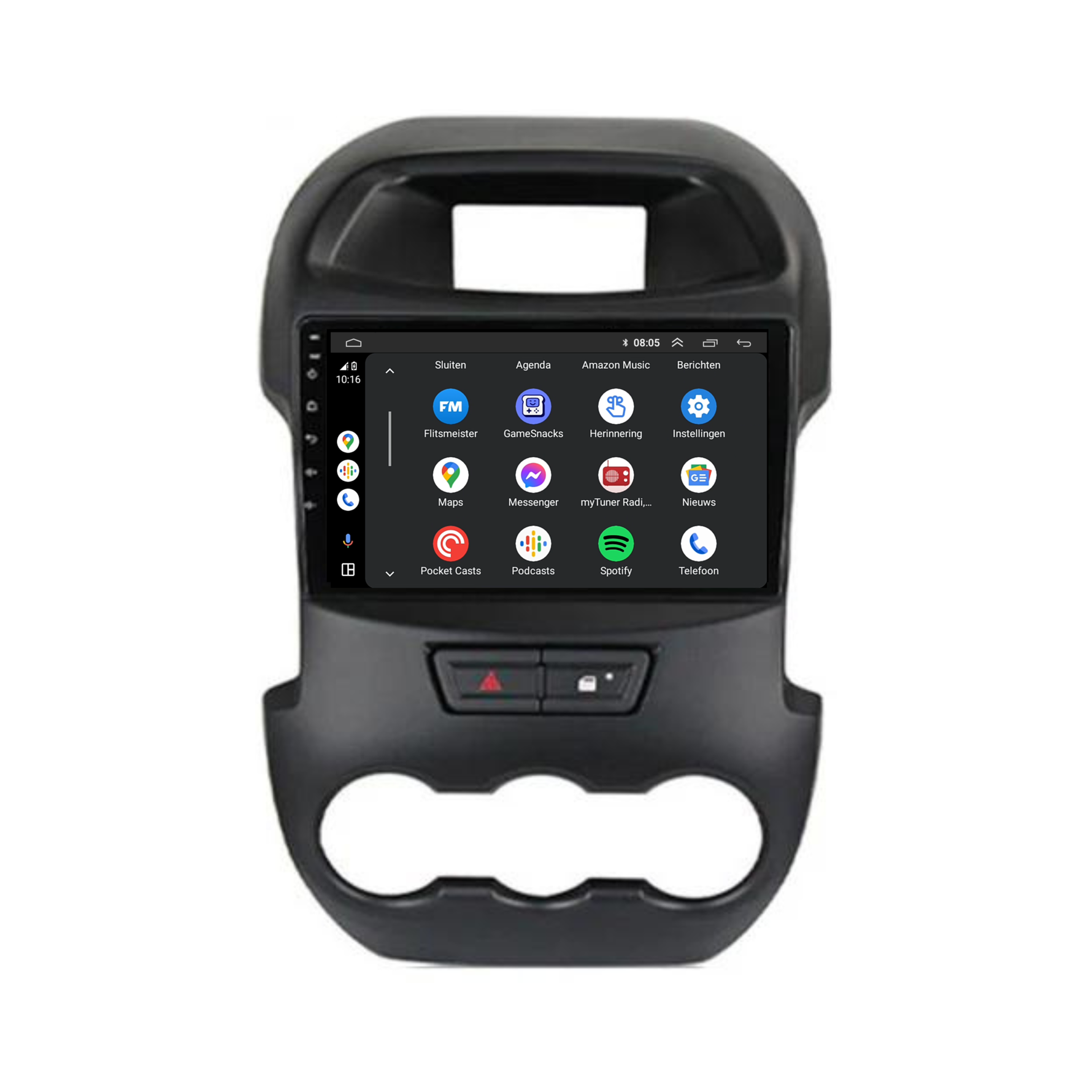 Ford Ranger | Android 13 | Autoradio | 2012  t/m 2015 | Carplay & Android Auto