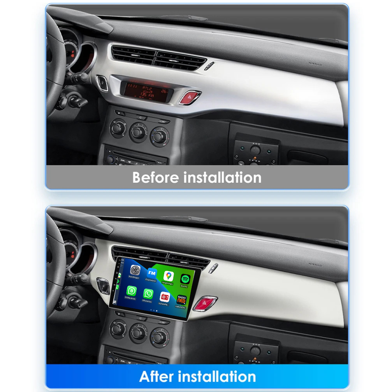 Citroen C3 & DS3 Android 13 | Autoradio | 2010 t/m 2017 | Carplay & Android Auto | Wit-4