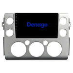 Toyota FJ Cruiser CarPlay autoradio | 2006 t/m 2017 | Denago DNG-A313 | 9 inch | Android 13 | Draadloos CarPlay & Android Auto | Zilver frame