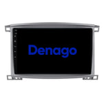 Toyota Land Cruiser 100 CarPlay autoradio | 2005 t/m 2007 | Denago DNG-A310 | 10 inch | Android 13 | Draadloos CarPlay & Android Auto | Grijs frame