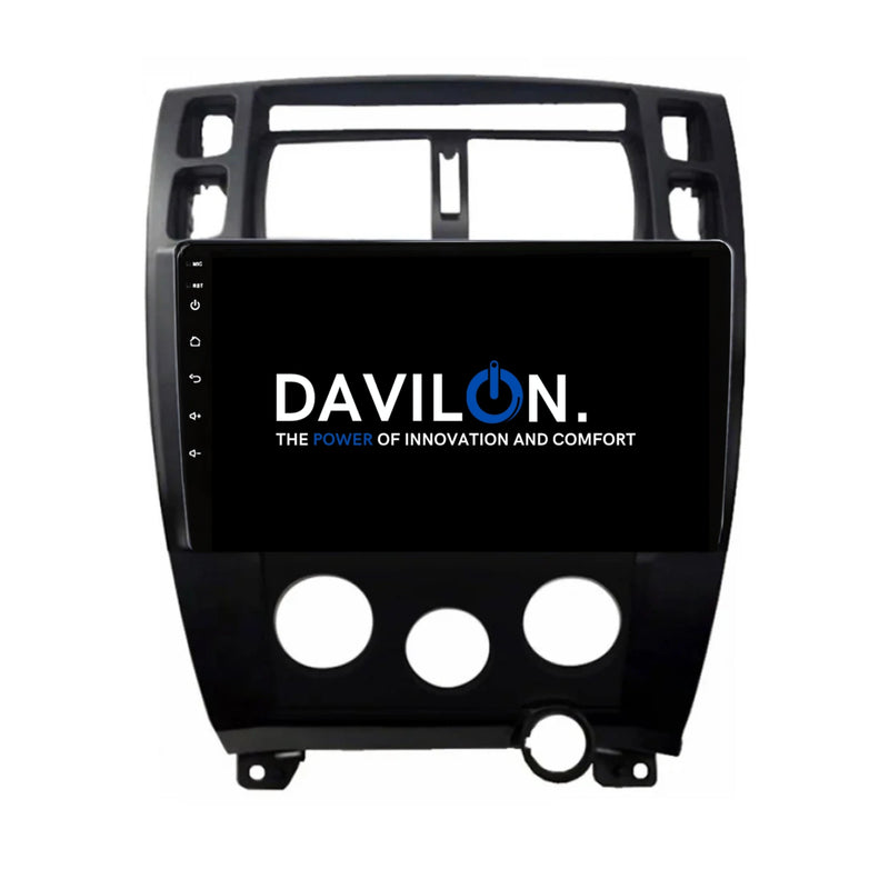 Hyundai Tucson CarPlay & Android Auto autoradio | 2004 t/m 2010 | Android 15 | Davilon | Zwart-8