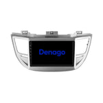 Hyundai Tucson CarPlay autoradio | 2009 t/m 2017 | Denago DNG-A115 | 9 inch | Android 13 | Draadloos CarPlay & Android Auto | Zilver frame