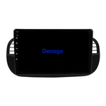 Fiat 500 CarPlay autoradio | 2007 t/m 2015 | Denago DNG-A66 | 9 inch | Android 13 | Draadloos CarPlay & Android Auto