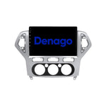 Ford Mondeo CarPlay autoradio | 2003 t/m 2014 | Denago DNG-A204 | 9 inch | Android 13 | Draadloos CarPlay & Android Auto | Zilverkleurig frame