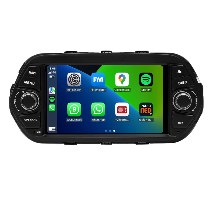 Fiat Tipo CarPlay & Android Auto autoradio | 2015 t/m 2019 | Android 15 | Davilon-1