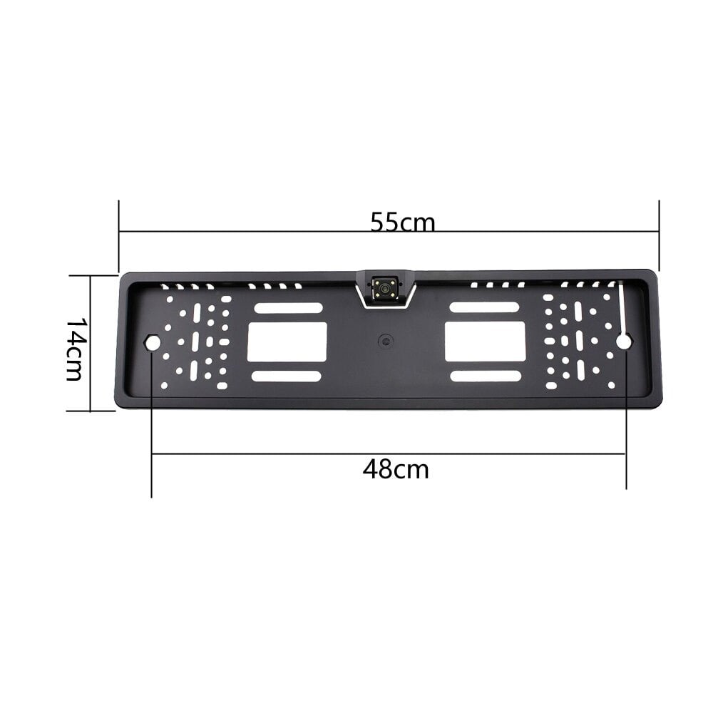 Achteruitrijcamera in kentekenplaathouder | 4 LED-3