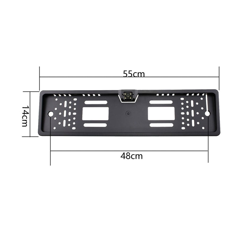 Achteruitrijcamera in kentekenplaathouder | 4 LED-3