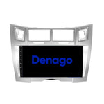 Toyota Yaris CarPlay autoradio zilver | 2005 t/m 2012 | Denago DNG-A289 | 9 inch | Android 13 | Draadloos CarPlay & Android Auto