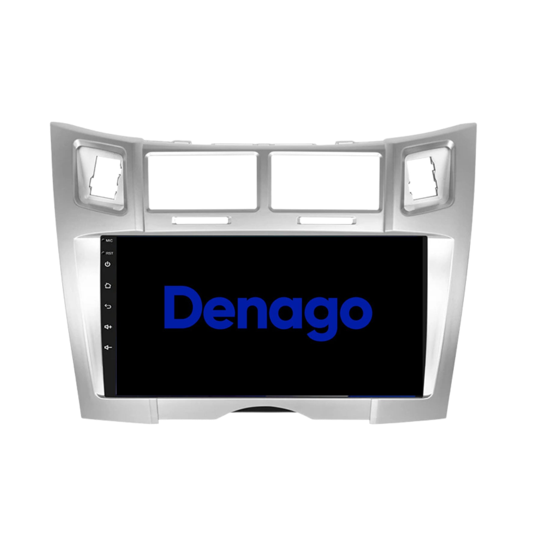 Toyota Yaris CarPlay autoradio zilver | 2005 t/m 2012 | Denago DNG-A289 | 9 inch | Android 13 | Draadloos CarPlay & Android Auto