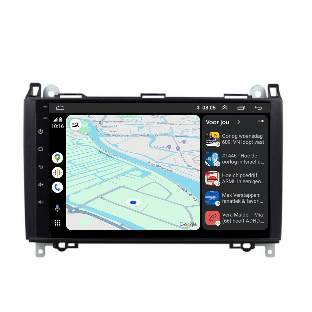 Mercedes Vito | Viano | Sprinter | CarPlay & Android Auto | Autoradio | 2004 t/m 2018 | Android 13 | 4+64GB-3