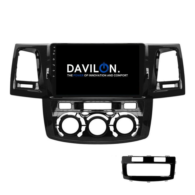 Autoradio CarPlay & Android Auto pour Toyota Hilux | 2008 à 2016 | Android 13 | Davilon | Pour climatisation manuelle-8