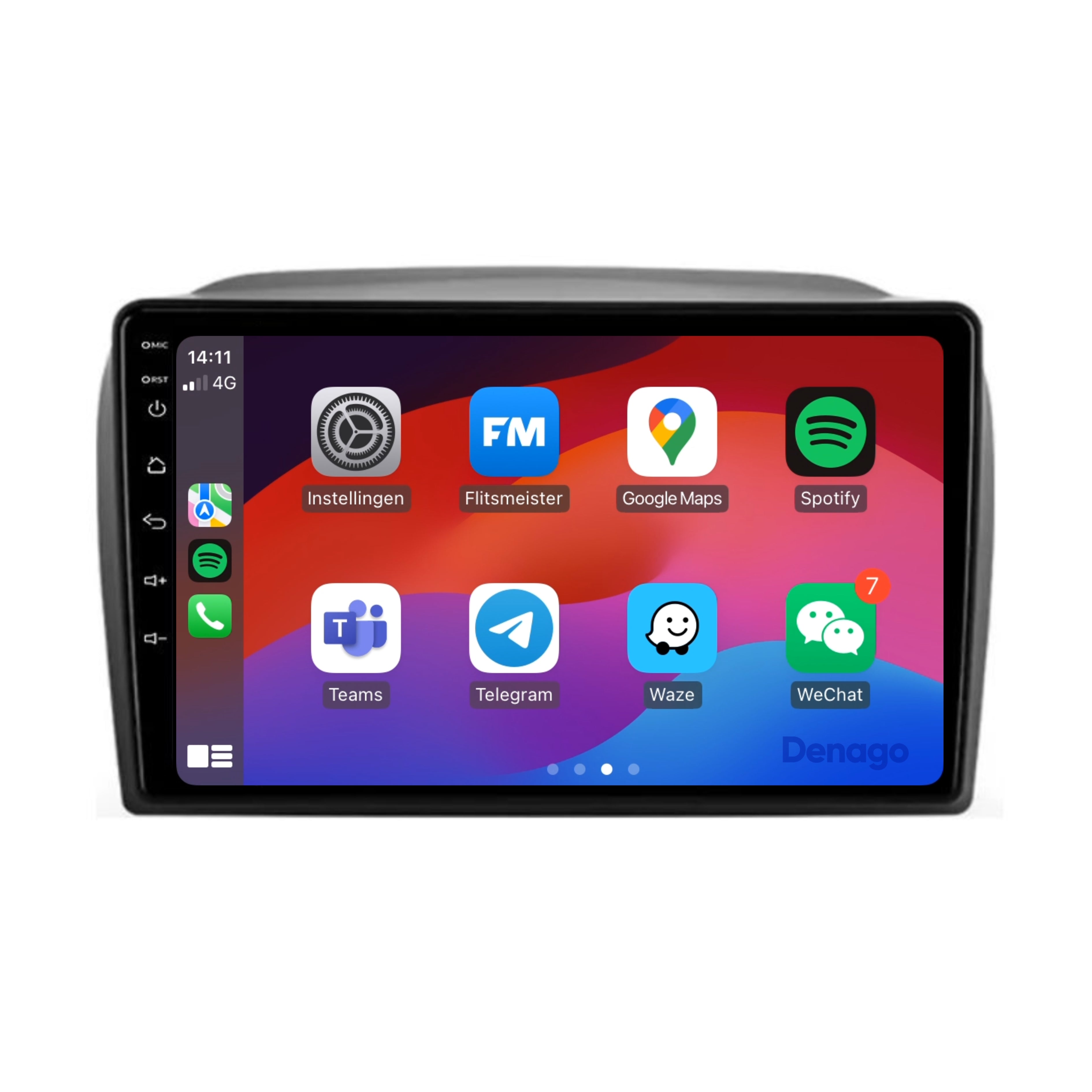 Opel Combo CarPlay autoradio | 2012 t/m 2018 | Denago DNG-A94 | 9 inch | Android 13 | Draadloos CarPlay & Android Auto