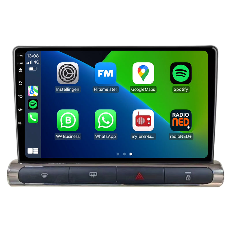Citroën C3 Android Autoradio | 2016 t/m 2024 | CarPlay & Android auto | 4 knoppen-1