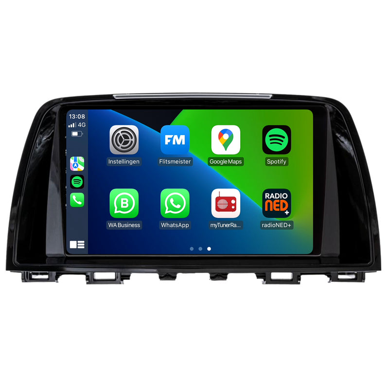 Mazda 6 | Android 13 | Autoradio | 2012 t/m 2015 | CarPlay & Android Auto-1