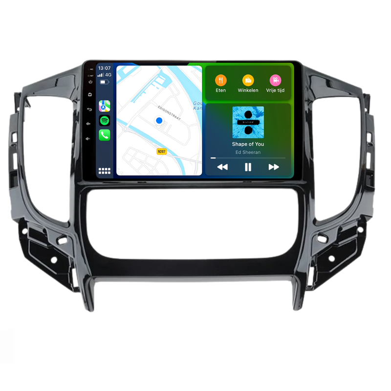 Mitsubishi Triton | Android 13 | Autoradio | 2015 t/m 2022 | Carplay & Android Auto-2