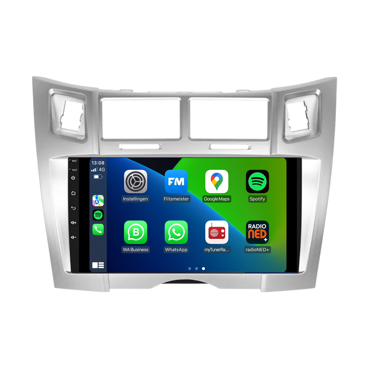 Toyota Yaris | Android 13 | Autoradio | 2005 t/m 2012 | CarPlay & Android Auto-1