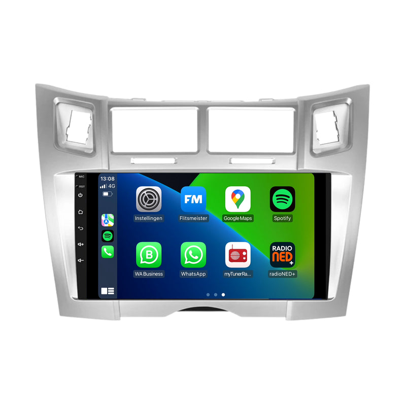 Toyota Yaris | Android 13 | Autoradio | 2005 t/m 2012 | CarPlay & Android Auto-1