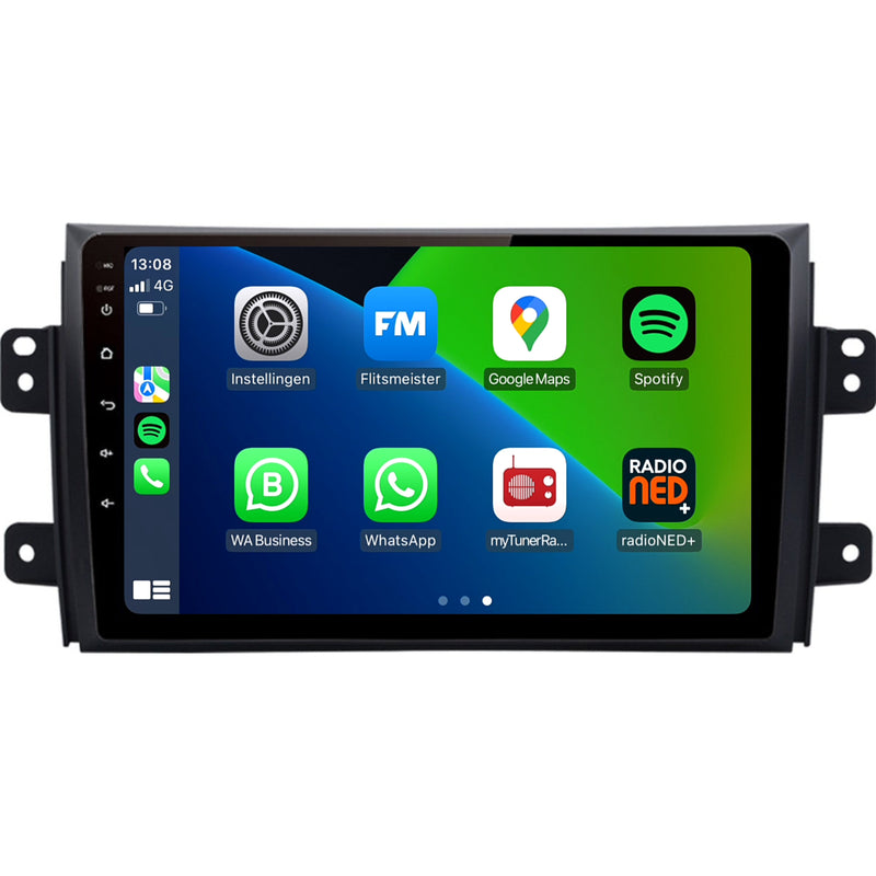 Suzuki SX4 | Android 13 | Autoradio | 2006 t/m 2011 | CarPlay & Android Auto-1