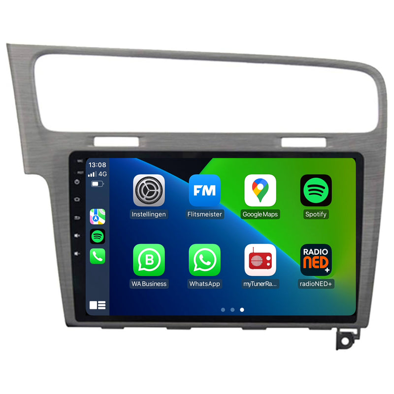 Volkswagen Golf 7 CarPlay & Android Auto autoradio | 2012 t/m 2020 | Android 15 | Davilon | Grijs-1