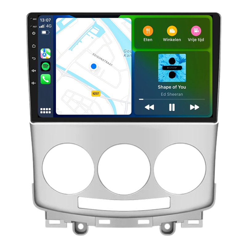 Mazda 5 | Android 13 | Autoradio | 2005 t/m 2010 | CarPlay & Android Auto-6