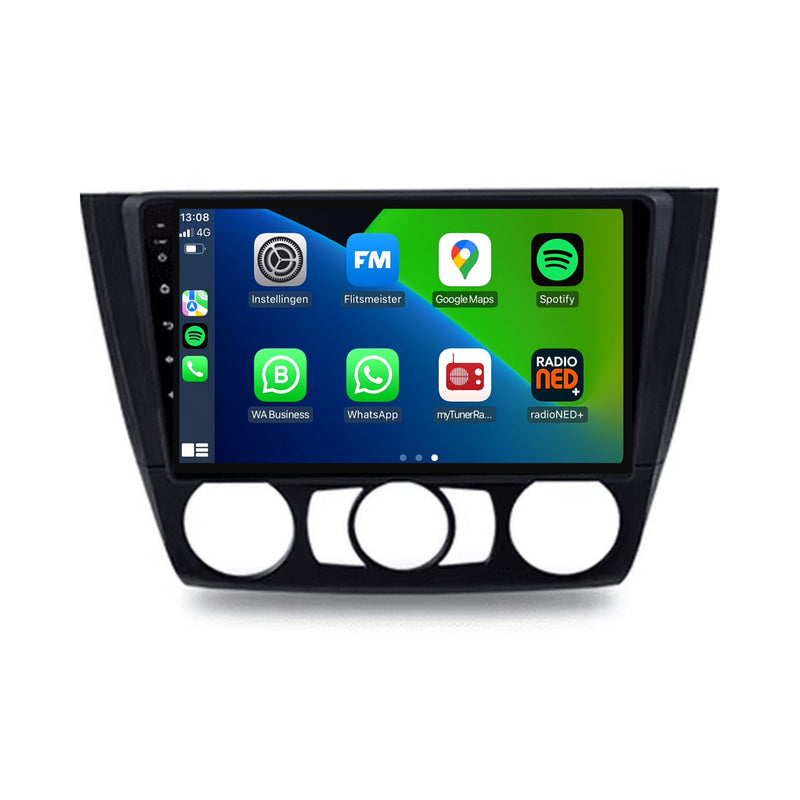 BMW 1 Serie E81 E82 E87 E88 | Android 13 | Autoradio | 2004 t/m 2012 | CarPlay & Android Auto-1