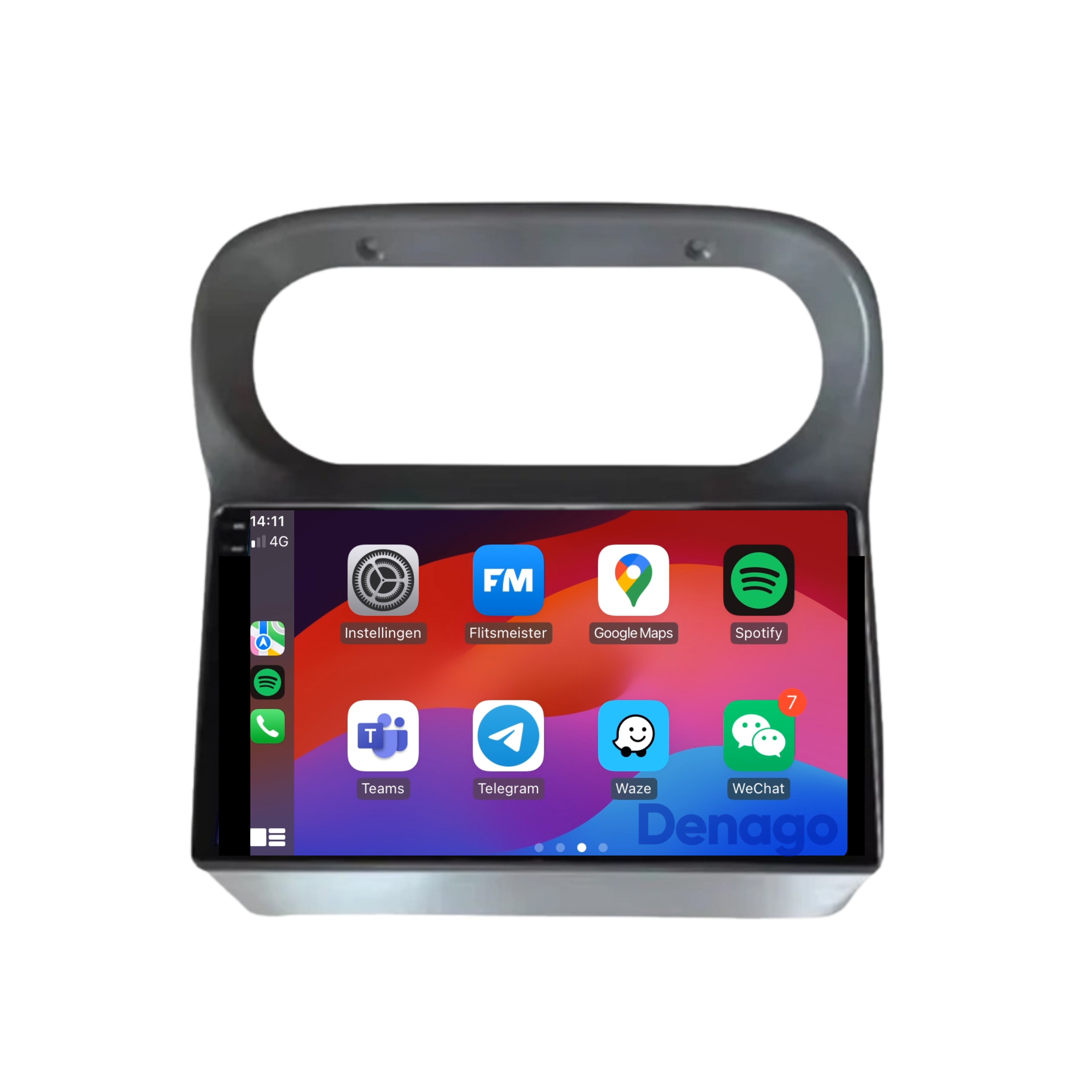 Renault Twingo CarPlay autoradio | 1998 t/m 2006 | Denago DNG-A302 | 9 inch | Android 13 | Draadloos CarPlay & Android Auto