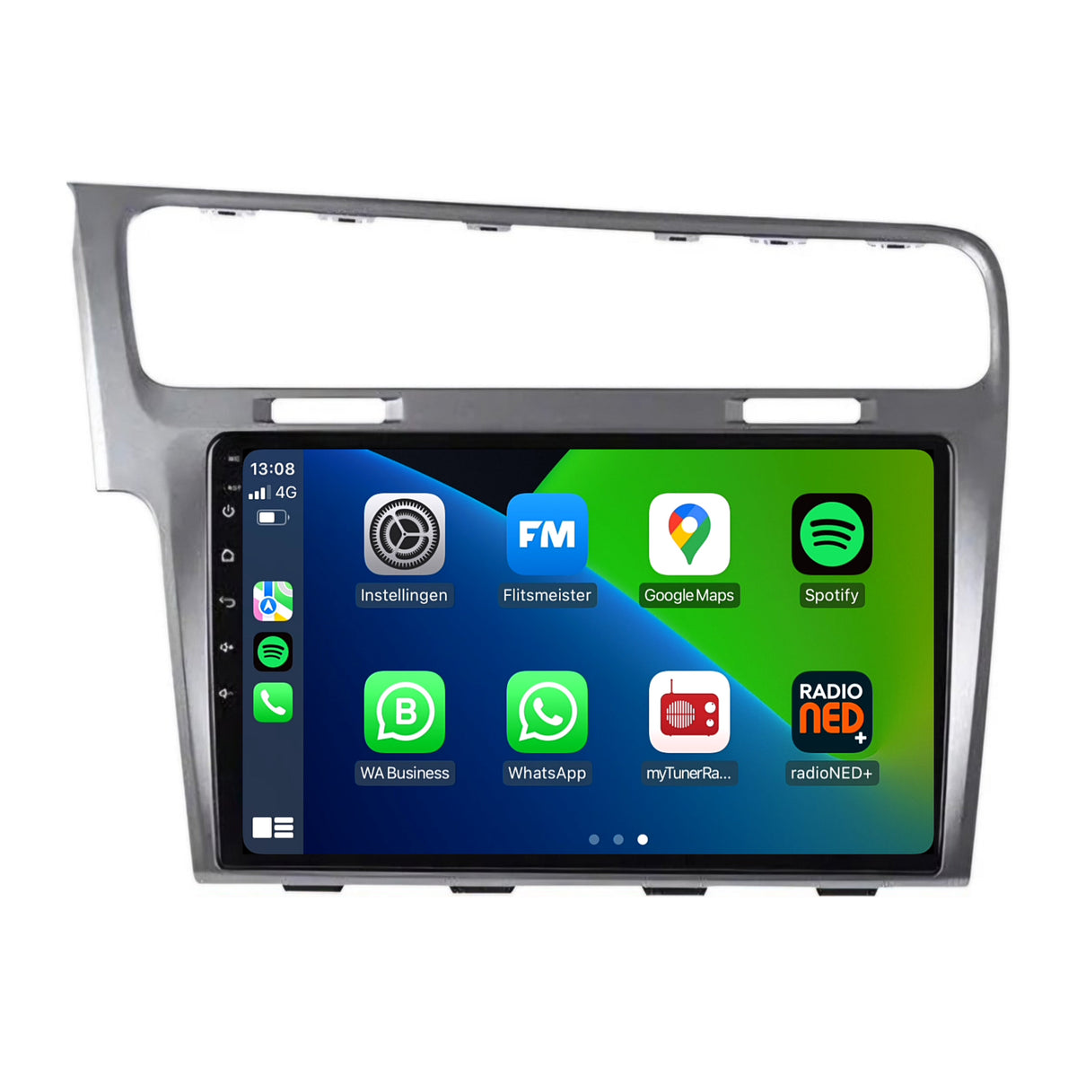 Volkswagen Golf 7 CarPlay & Android Auto Autoradio | 2012 bis 2020 | Android 13 | Davilon | Silber