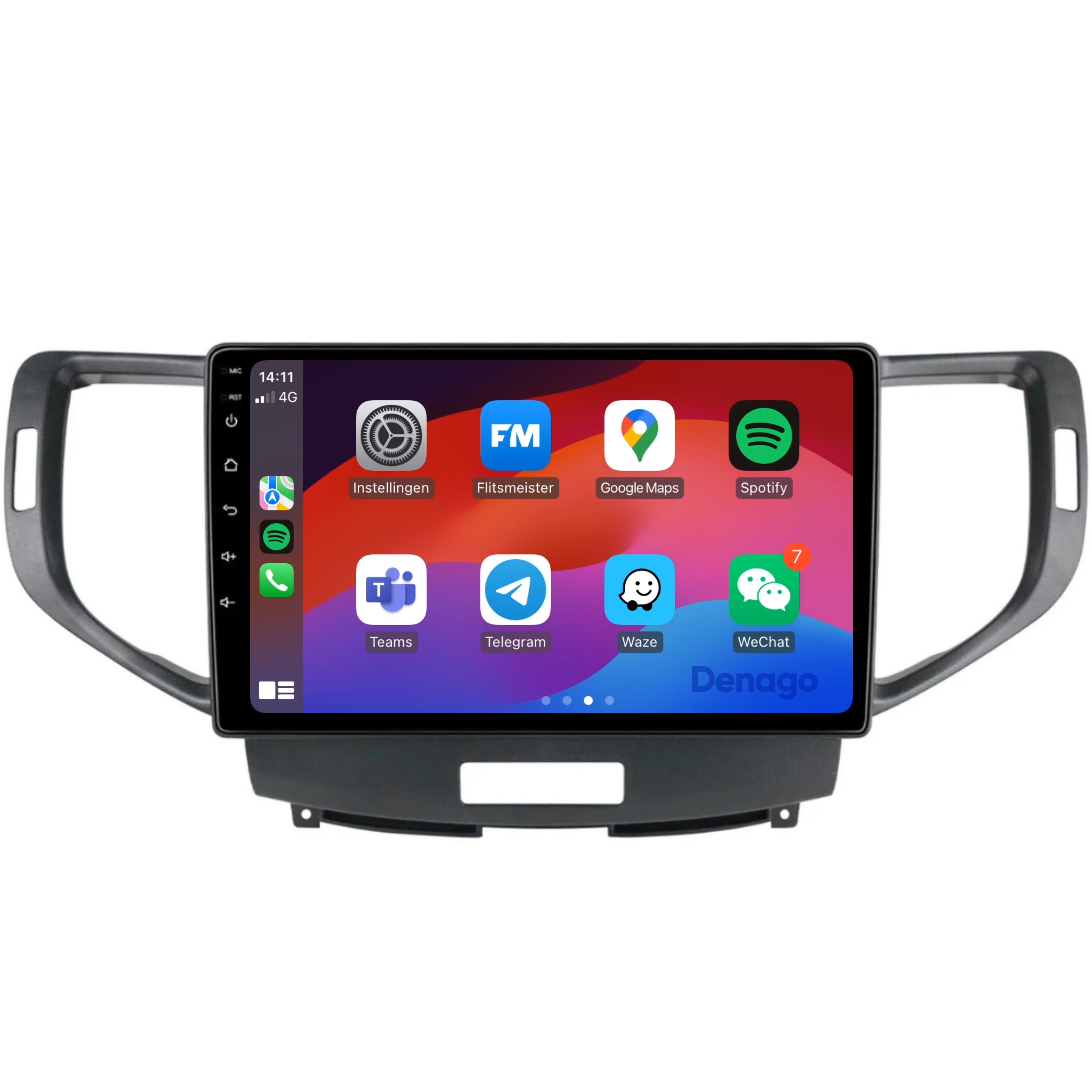 Honda Accord CarPlay autoradio | 2009 t/m 2013 | Denago DNG-A97 | 9 inch | Android 13 | Draadloos CarPlay & Android Auto