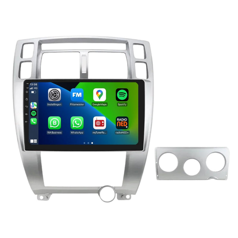 Hyundai Tucson CarPlay & Android Auto autoradio | 2004 t/m 2010 | Android 15 | Davilon-1