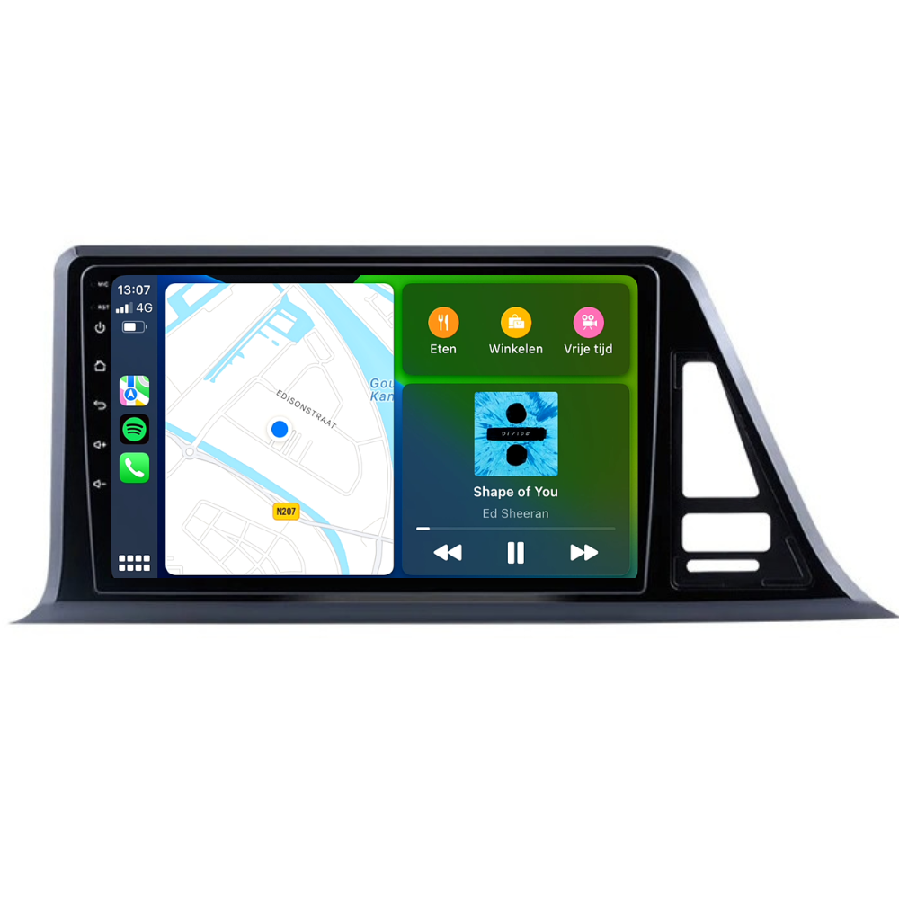 Toyota C-HR CarPlay & Android Auto Autoradio | 2016 bis 2020 | Android 13 | Davilon