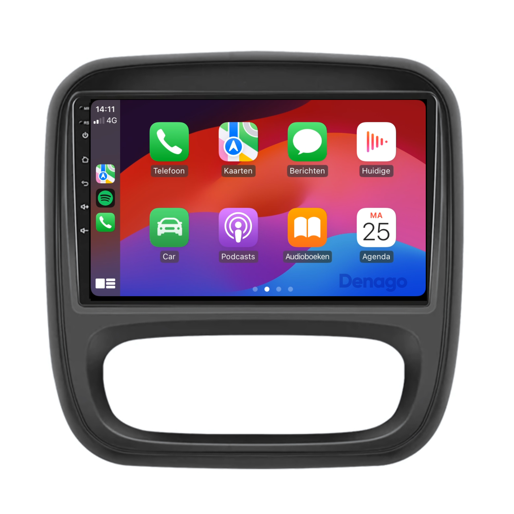 Opel Vivaro CarPlay autoradio | 2016 t/m 2020 | Denago DNG-A41 | 9 inch | Android 13 | Draadloos CarPlay & Android Auto
