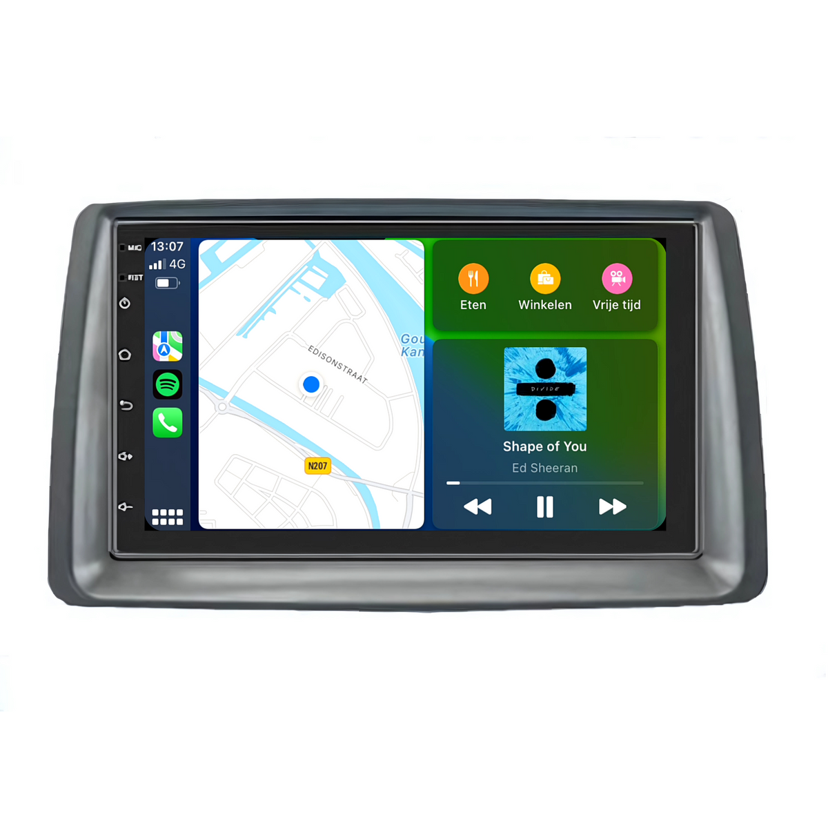 Fiat Panda CarPlay & Android Auto Autoradio | 2003 bis 2012 | Android 13 | Davilon | 7 Zoll