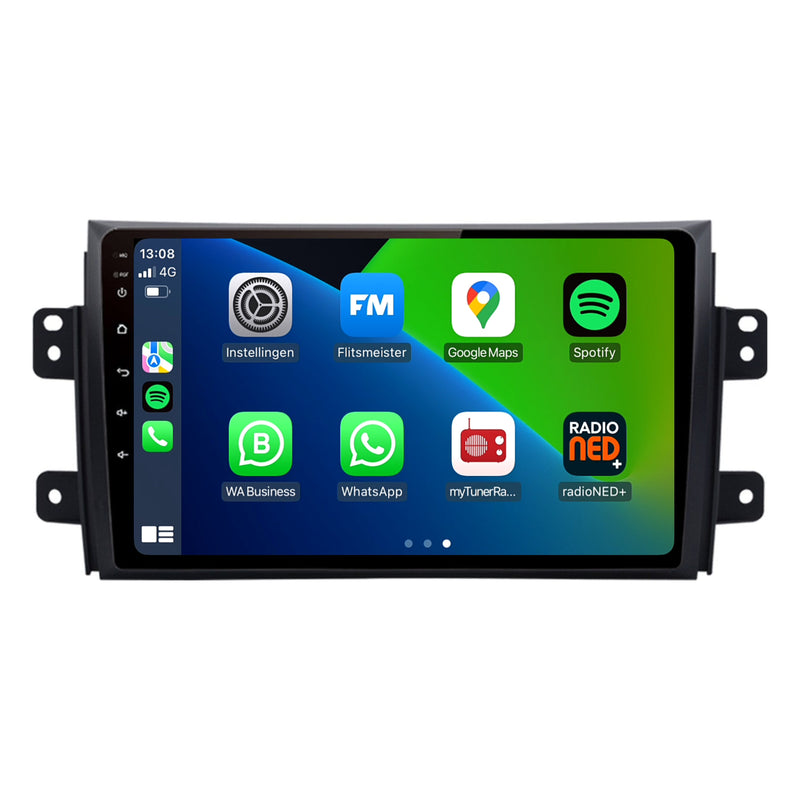 Suzuki SX4 CarPlay & Android Auto Autoradio | 2006 bis 2011 | Android 13 | Davilon-1