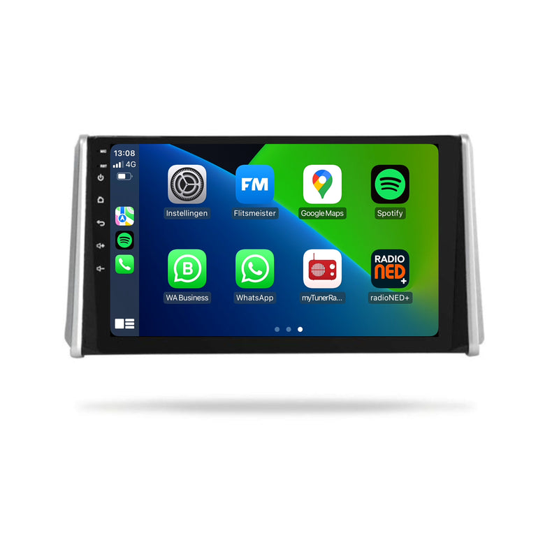 Toyota RAV4 CarPlay & Android Auto autoradio | 2019 t/m 2022 | Android 15 | Davilon-1