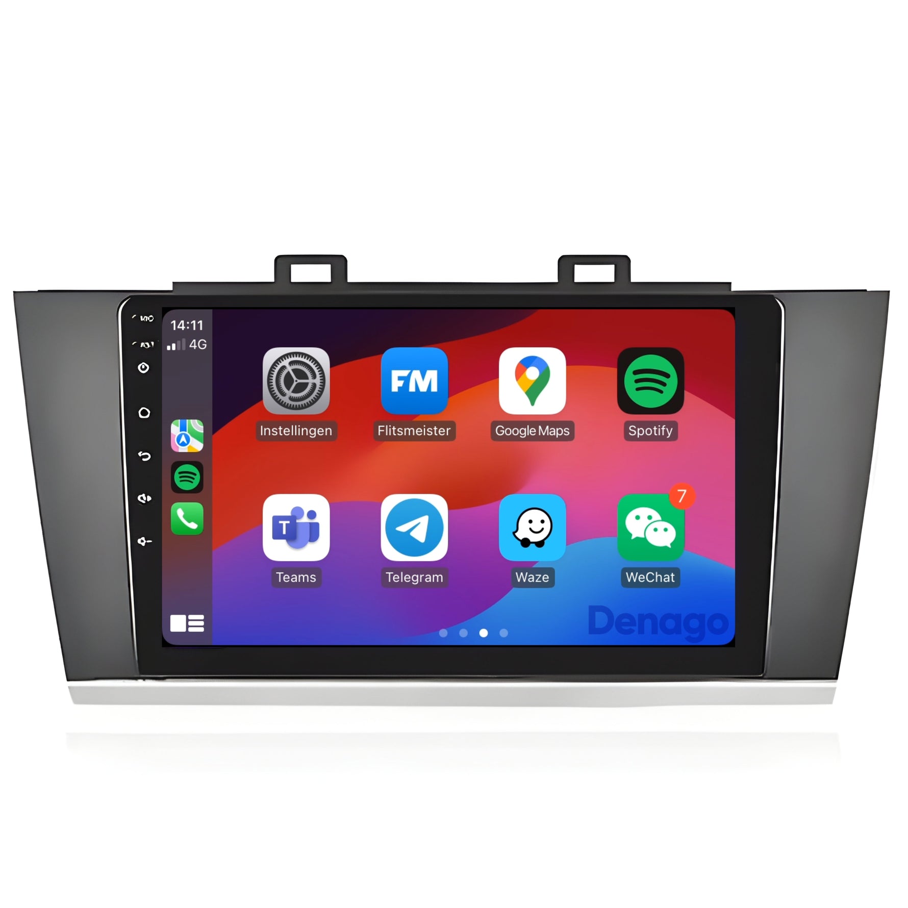 Subaru Outback CarPlay autoradio | 2015 t/m 2020 | Denago DNG-A200 | 9 inch | Android 13 | Draadloos CarPlay & Android Auto