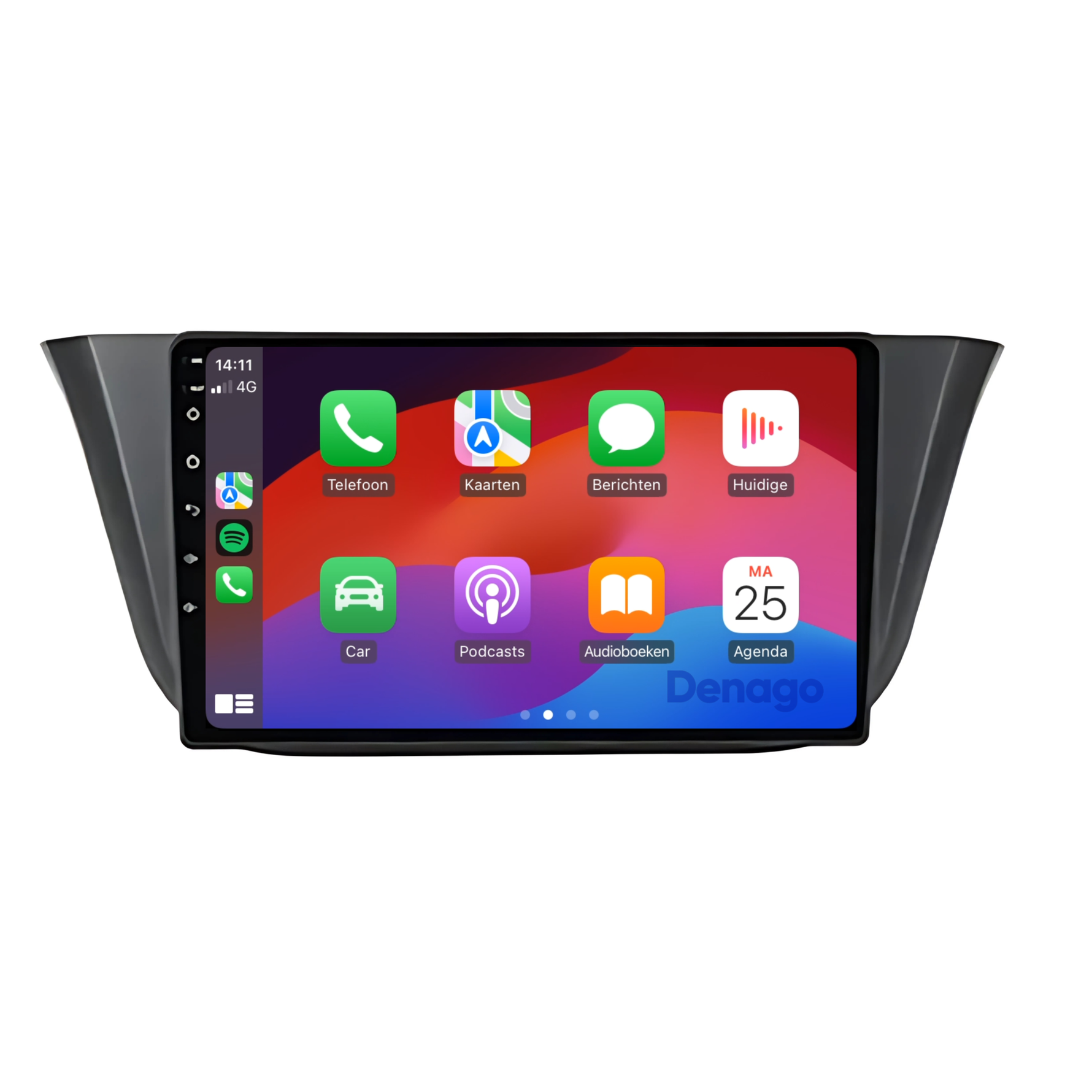 Iveco Daily CarPlay autoradio | 2021 t/m 2025 | Denago DNG-A76 | 9 inch | Android 13 | Draadloos CarPlay & Android Auto