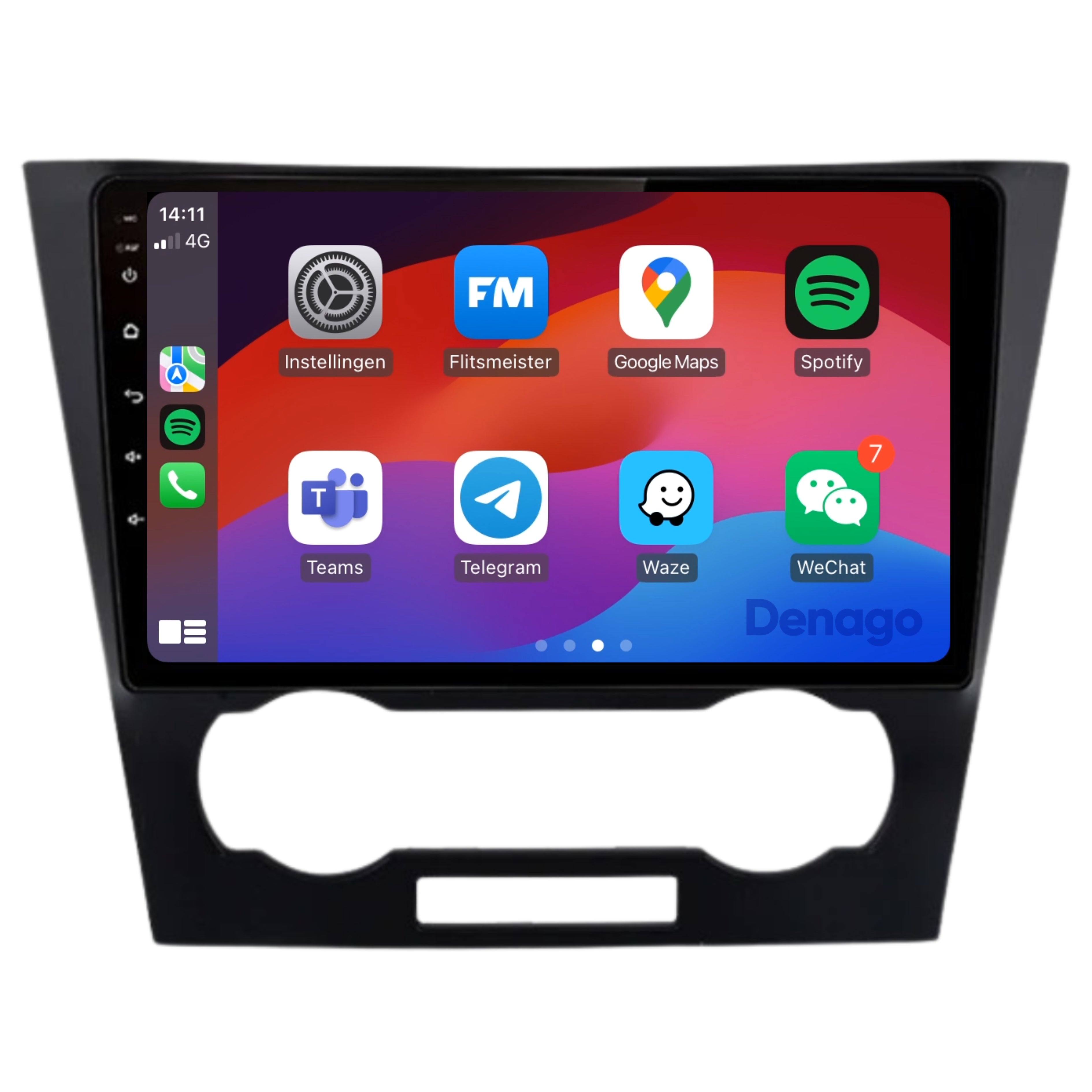 Chevrolet Epica CarPlay autoradio | 2006 t/m 2012 | Denago DNG-A131 | 9 inch | Android 13 | Draadloos CarPlay & Android Auto