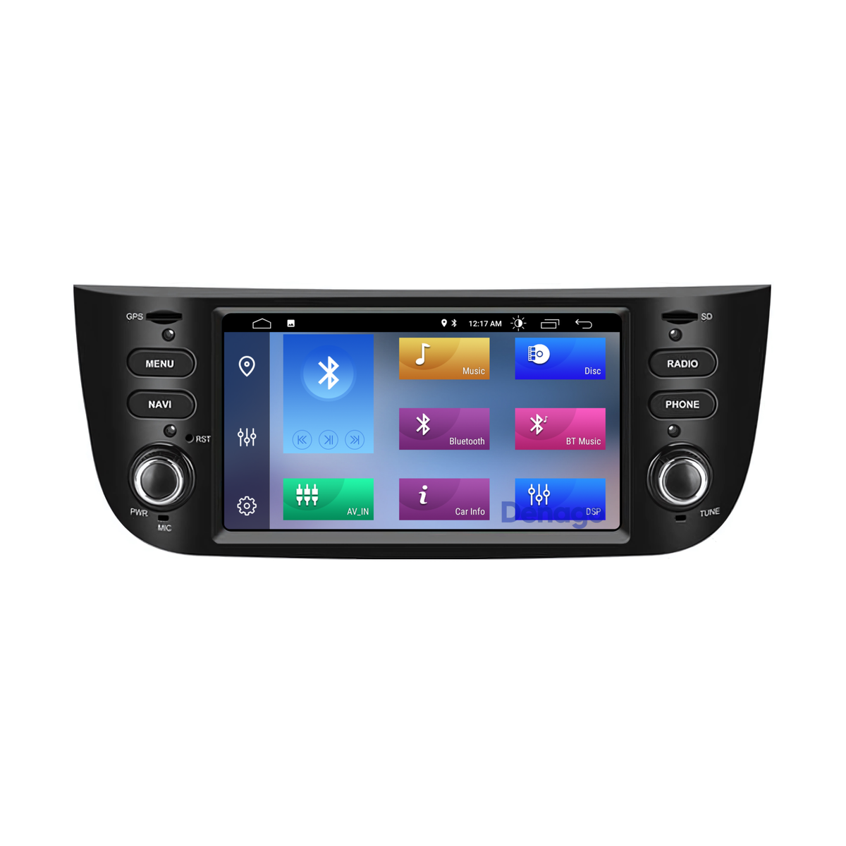 Fiat Punto Linea Autoradio | CarPlay | Android 13 | 2+64GB-4