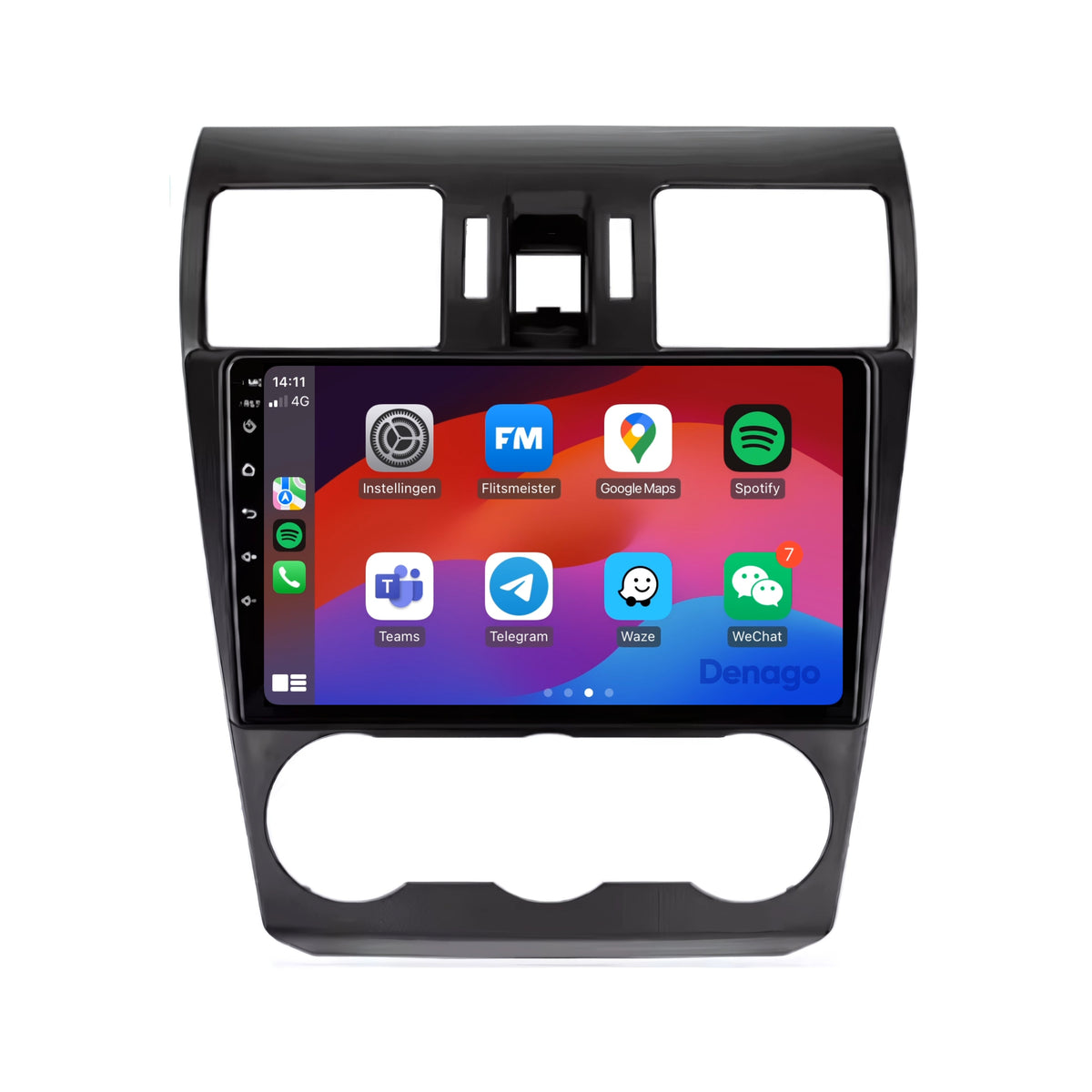 Subaru Forester CarPlay autoradio | 2014 t/m 2018 | Denago DNG-A90 | 9 inch | Android 13 | Draadloos CarPlay & Android Auto-1