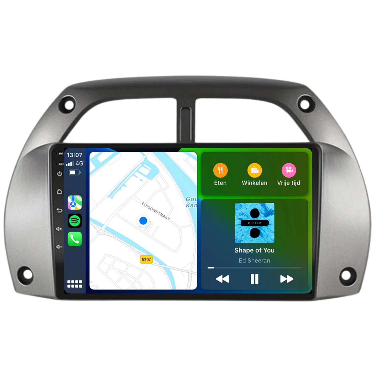 Toyota Rav 4 | Android 13 | Autoradio | 2001 t/m 2003 | CarPlay & Android Auto-2