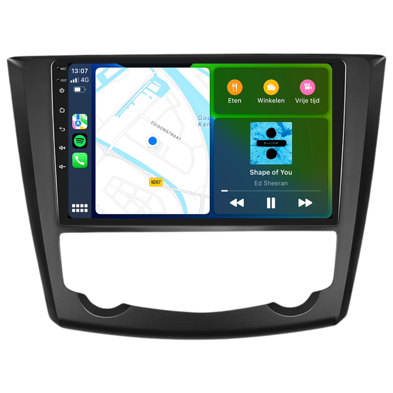 Renault Kadjar | Android 13 | Autoradio | 2015 t/m 2018 | CarPlay & Android Auto-2