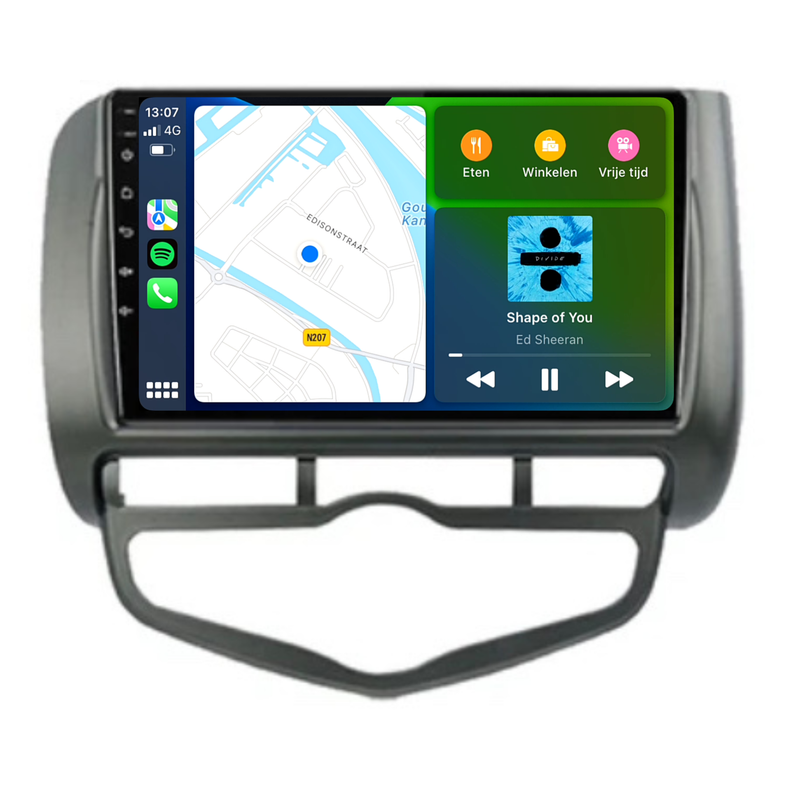 CarPlay Honda Jazz | Android 13 | Autoradio | 2005 t/m 2008 | Carplay & Android Auto-6