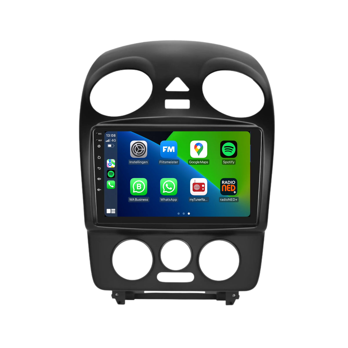 Volkswagen Beetle | Android 13 | Autoradio | 2004 t/m 2010 | CarPlay & Android Auto-1