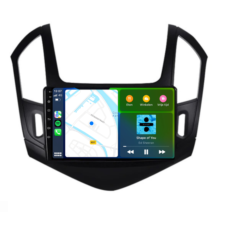 Chevrolet Cruze | Android 13 | Autoradio | 2012 t/m 2014 | CarPlay & Android Auto-2