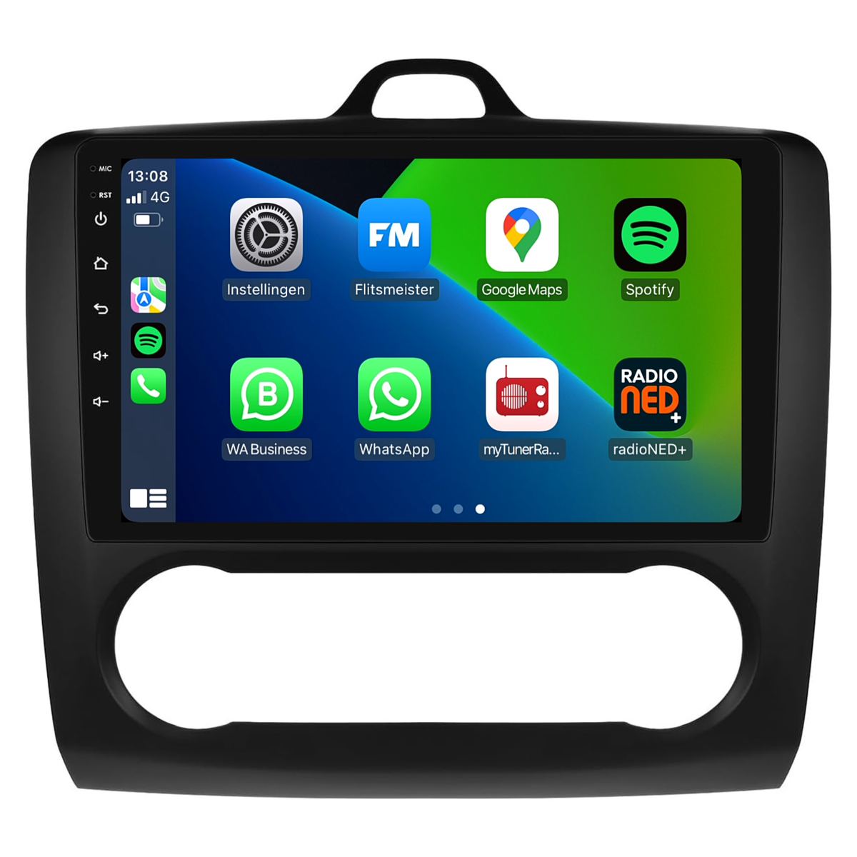 Ford Focus | Android 13 | Autoradio | 2004 t/m 2011 | CarPlay & Android Auto-1