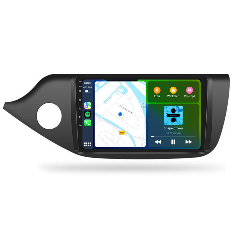 Kia Ceed Android 13 autoradio CarPlay Android Auto 2012-2017-3