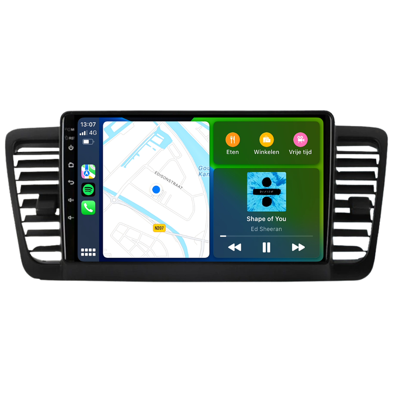 Subaru Outback | Android 13 | Autoradio | 2008 t/m 2014 | CarPlay & Android Auto-2