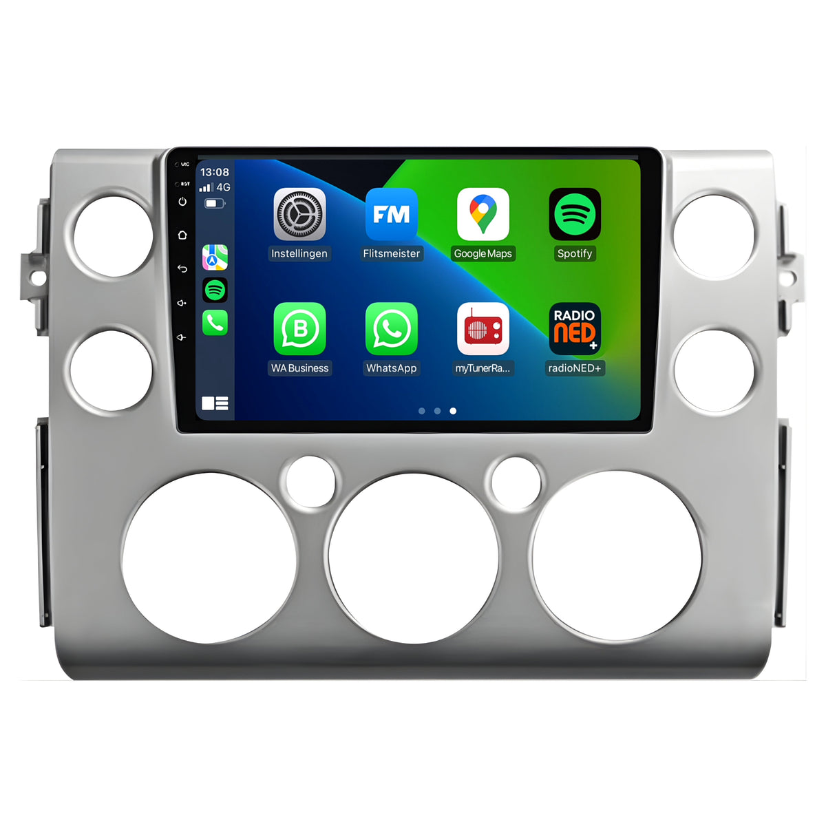 Toyota FJ Cruiser | Android 13 | Autoradio | 2006 t/m 2017 | CarPlay & Android Auto-1