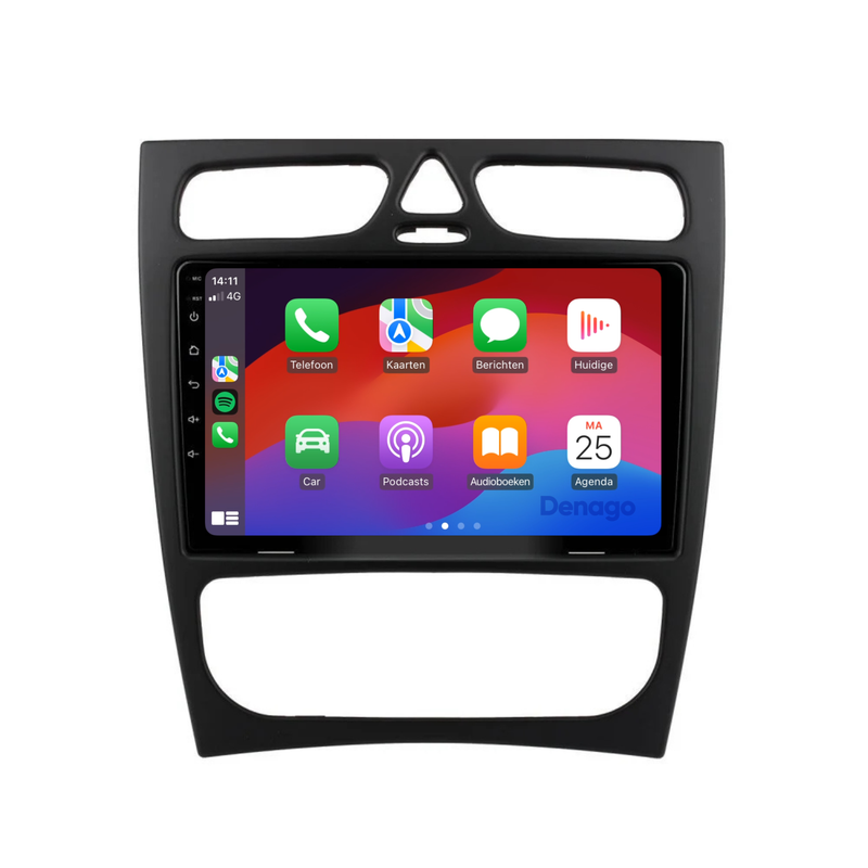 Mercedes G-klasse CarPlay autoradio | 2001 t/m 2007 | Denago DNG-A369 | 9 inch | Android 13 | Draadloos CarPlay & Android Auto-7