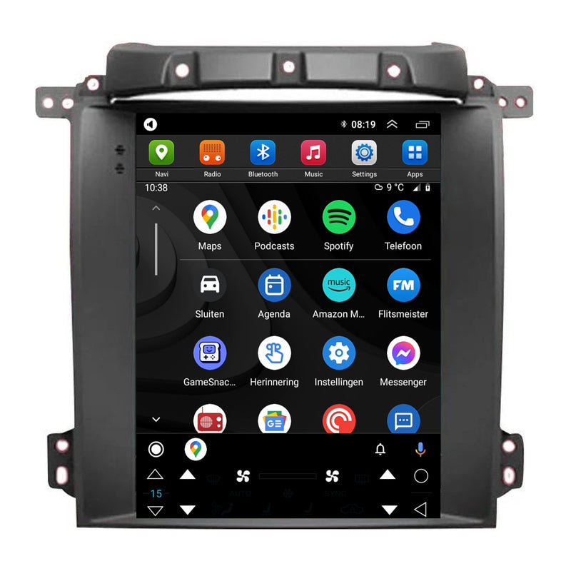 Kia Sorento Android 13 groot scherm CarPlay Android Auto 2002-2006-5